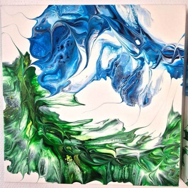 Blau Tobt Mit Grün – Bild 2